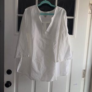 St. John's Bay Classic White Tunic